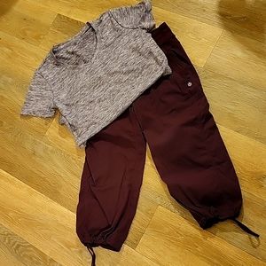 Lululemon & Under Armour women's workout set...size 4/S EUC